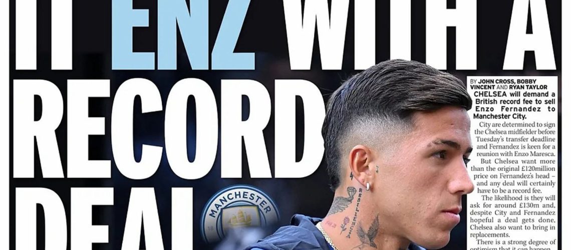 La “oferta récord” que prepara Manchester City para quedarse con Enzo Fernández