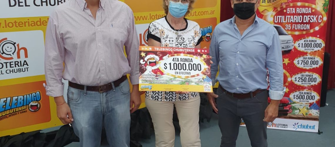 Entrega de un millón de pesos