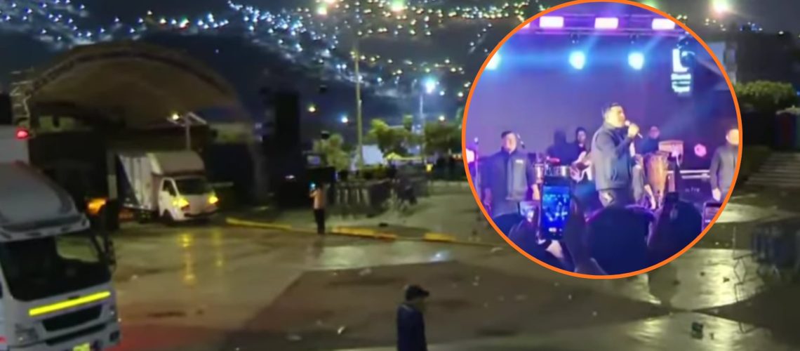 Disparos interrumpen concierto de Armonía 10 en el aniversario de Manchay: cantantes portaban chalecos antibalas