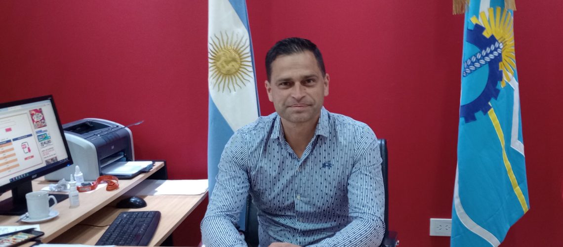 Ramiro Ibarra, gerente general de Lotería del Chubut