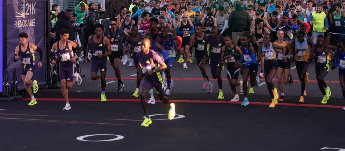 Con más de 31 mil corredores, largó la Media Maratón de Buenos Aires