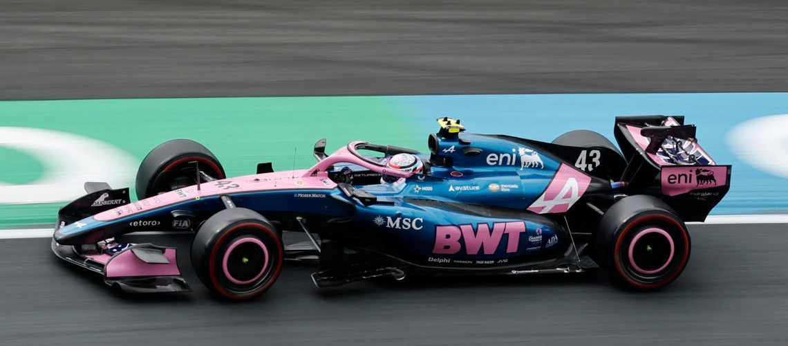 Franco Colapinto estrenó las actualizaciones del Alpine y quedó 9° en la primera práctica del Gran Premio de Italia